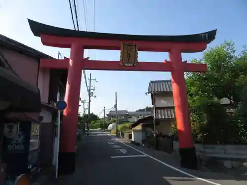 三宅八幡宮の鳥居