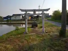 水神宮の鳥居