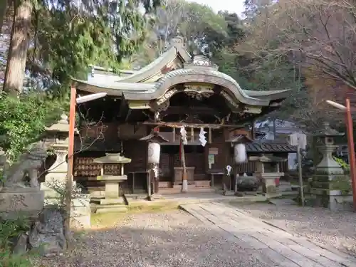 粟田神社の本殿・本堂