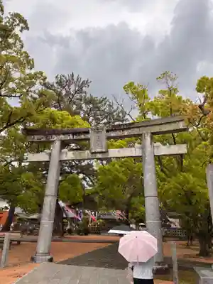 松陰神社の鳥居