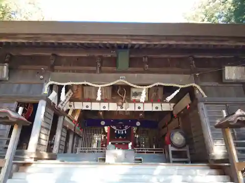 河口浅間神社の本殿・本堂