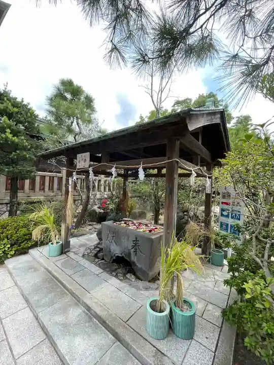 彦島八幡宮の手水舎