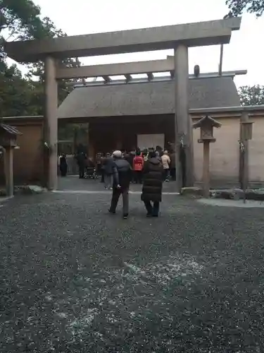 伊勢神宮外宮（豊受大神宮）の鳥居