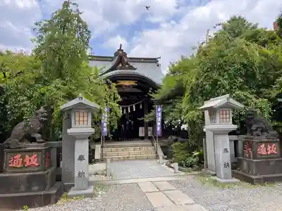 牛天神北野神社の本殿・本堂