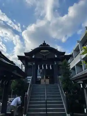 神楽坂若宮八幡神社の本殿・本堂