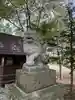 愛國神社の狛犬