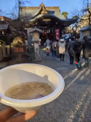 牛天神北野神社の食事