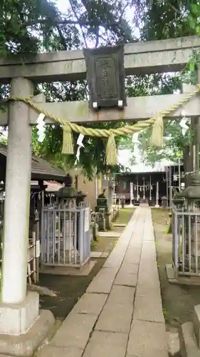 大宮前春日神社の鳥居