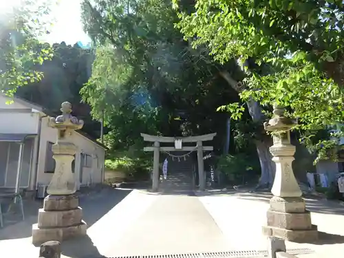 田間神社の鳥居