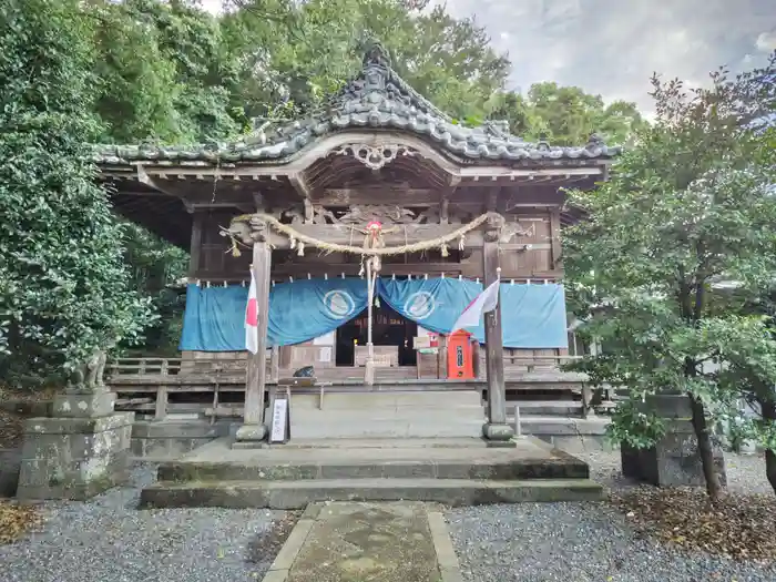 温泉熊野神社の本殿