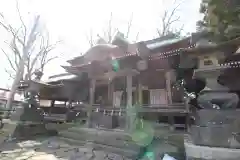 諏訪護国神社の本殿