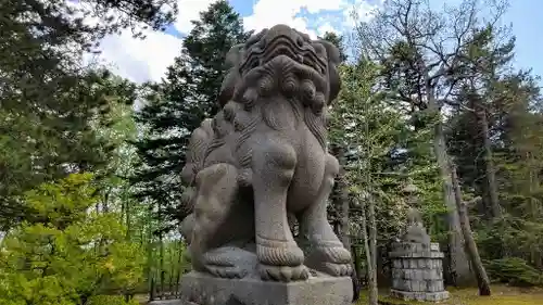 上川神社の狛犬