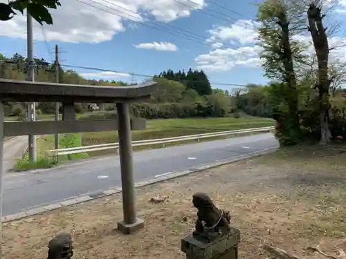 熊野神社の景色