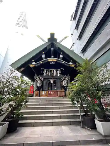 築土神社の本殿・本堂