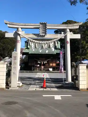 菖蒲神社の鳥居