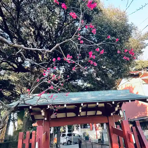 法華経寺奥之院の山門・神門