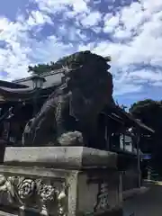 健田須賀神社の狛犬