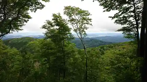 越知神社の景色