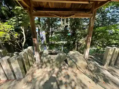 鴨習太神社の手水舎