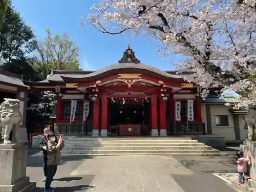 旗岡八幡神社の本殿・本堂