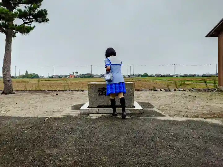 田代神社の手水舎