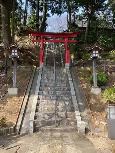 茅ヶ崎杉山神社の鳥居