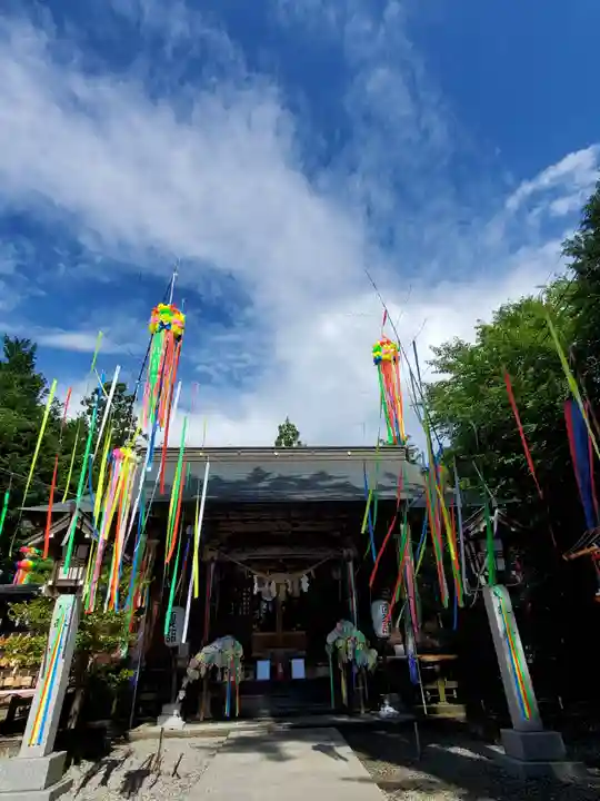 滑川神社 - 仕事と子どもの守り神(福島県)