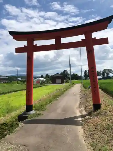 多禰神社の鳥居