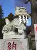 亀ケ池八幡宮の狛犬