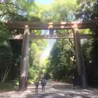 明治神宮の鳥居