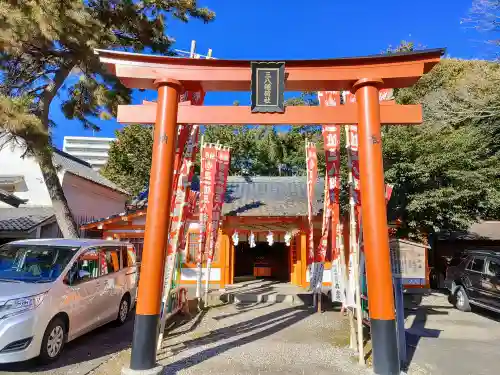 真清田神社の鳥居