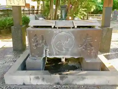 鮫州八幡神社の手水舎