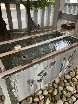 伊勢原大神宮の手水舎