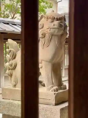 金井戸神社の狛犬