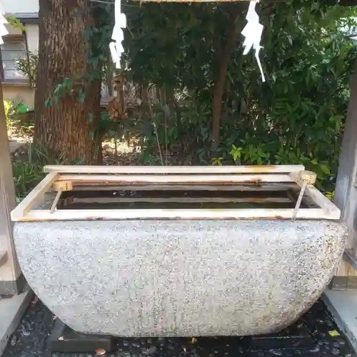 篠崎浅間神社の手水舎