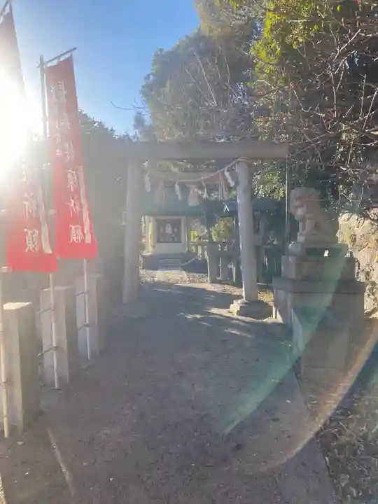 神前神社の鳥居
