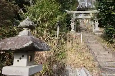 大六天麻王神社の鳥居