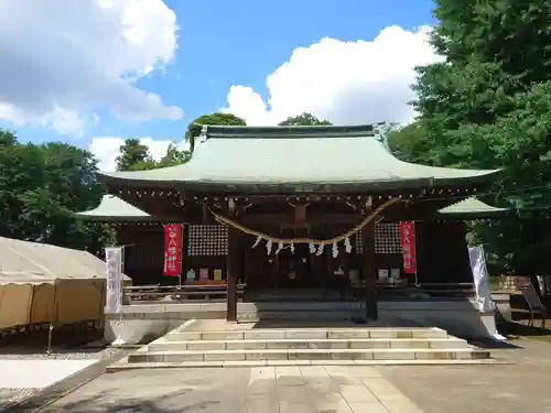 峯ヶ岡八幡神社の本殿・本堂