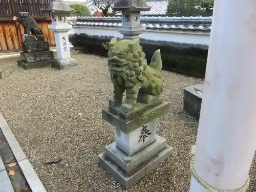 菅原神社の狛犬