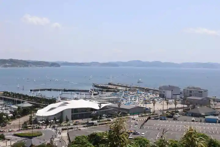 江島神社の景色