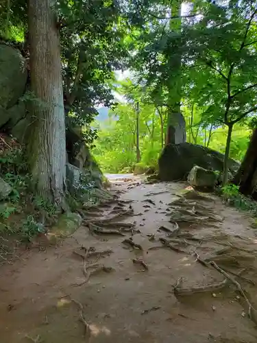 石都々古和気神社の自然