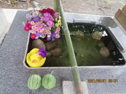 高司神社〜むすびの神の鎮まる社〜の手水