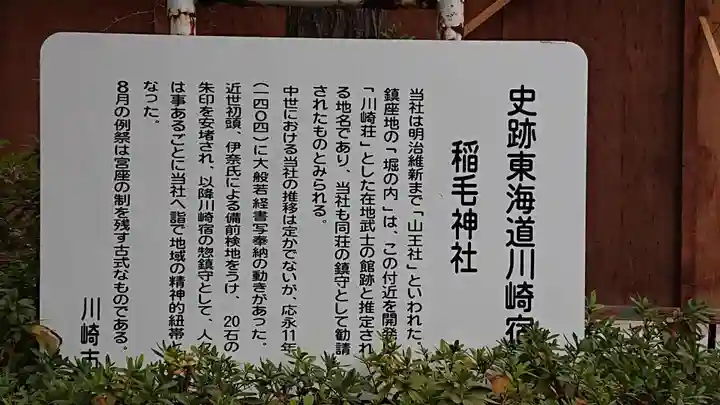 稲毛神社の歴史