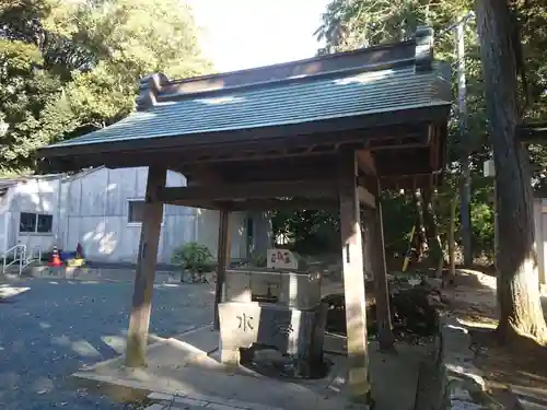 熊野神社の手水舎