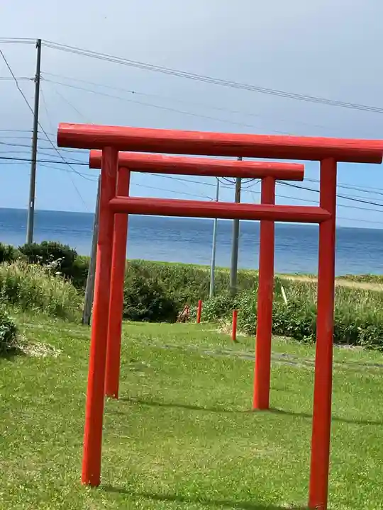 歌露稲荷神社の景色