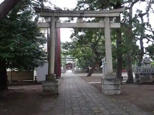 平塚三嶋神社の鳥居