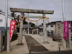 刑部神社の鳥居