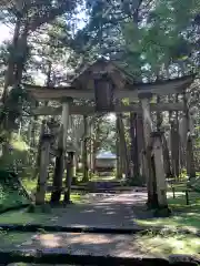 平泉寺白山神社の鳥居