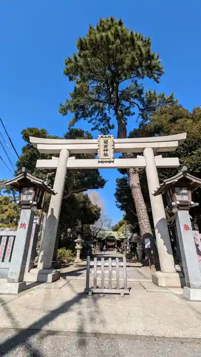 菊田神社の鳥居