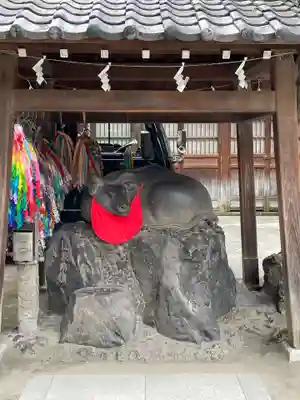 牛嶋神社の狛犬
